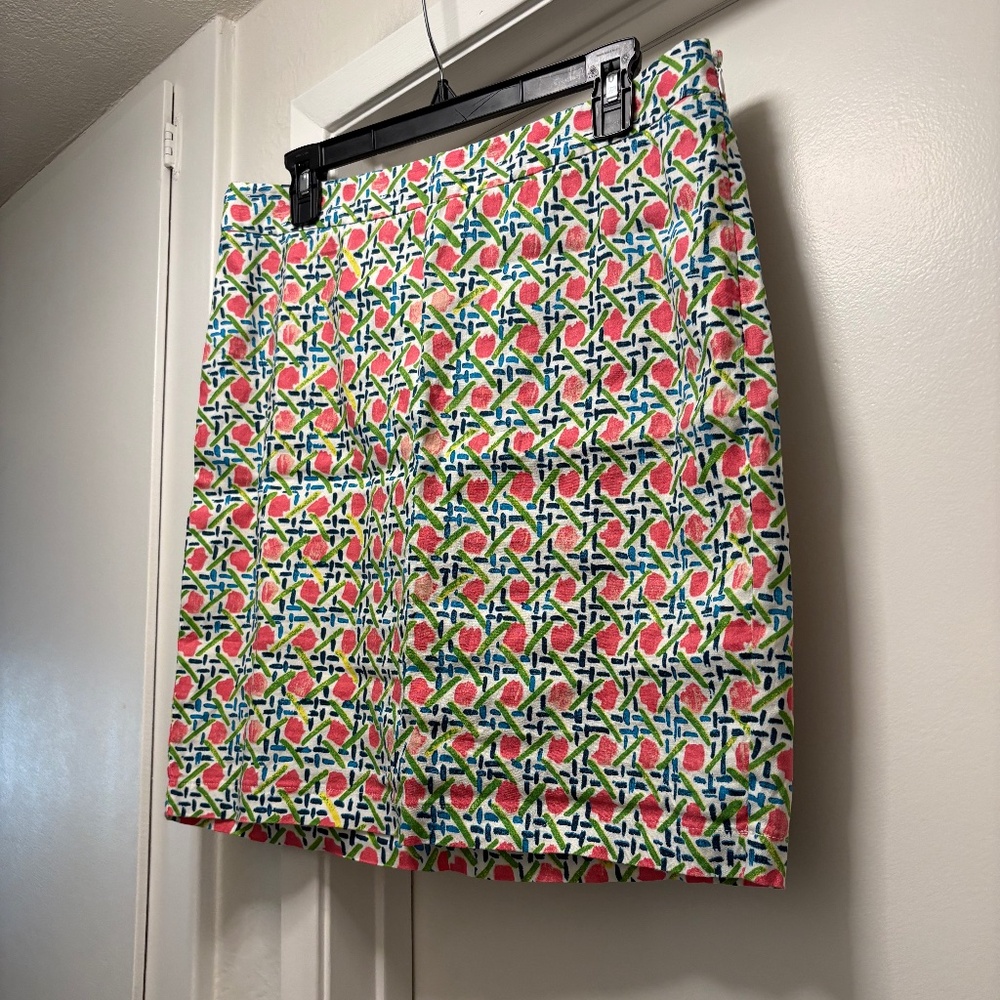 Tommy Bahama linen blend skirt - size 10
